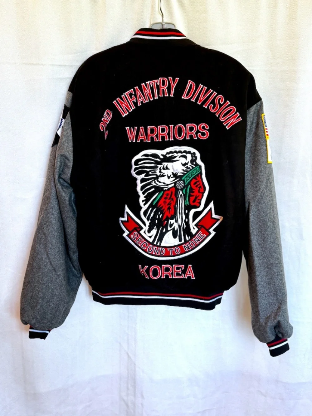 2nd Infantry Division Warriors KOREA Jacket w/ Pocket & Removable Lining